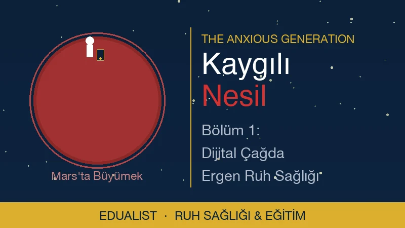 The Anxious Generation Bölüm 1 — Dijital Çağda Ergen Ruh Sağlığı ve Kaygılı Nesil