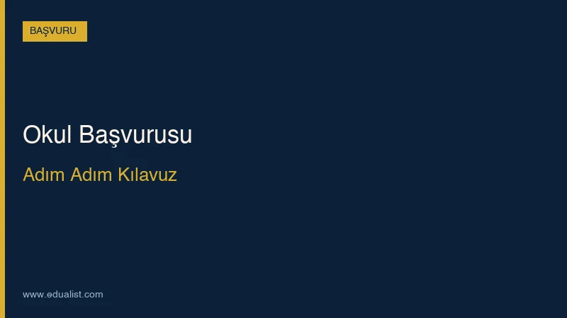 Dubai'de Okul Başvurusu Nasıl Yapılır?