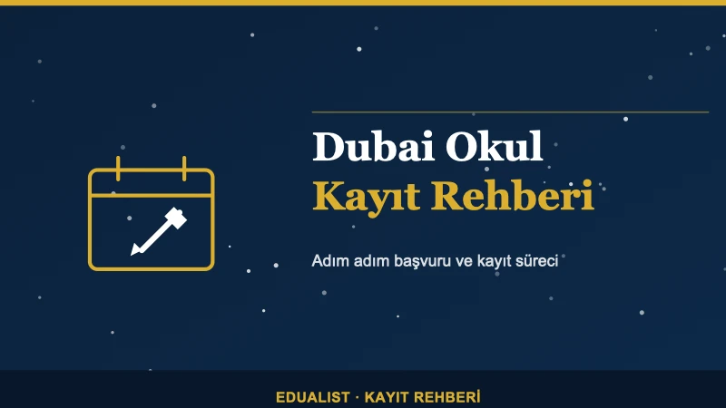Dubai Okul Kayıt Rehberi