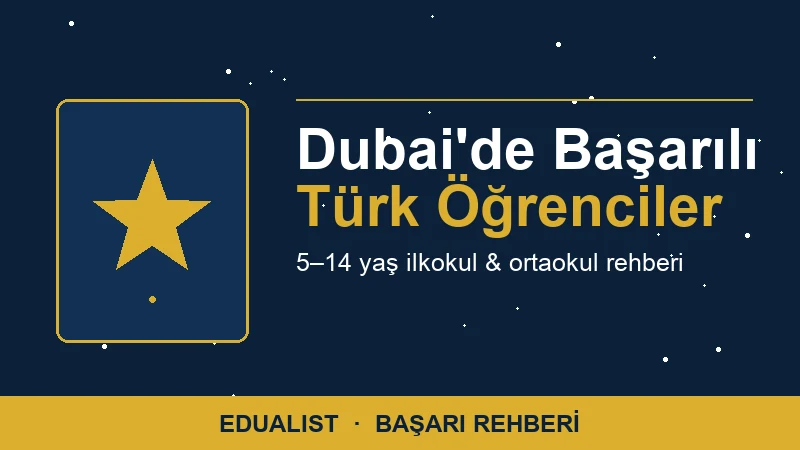 Dubai'deki Başarılı Türk Öğrenciler — 5-14 Yaş Rehberi