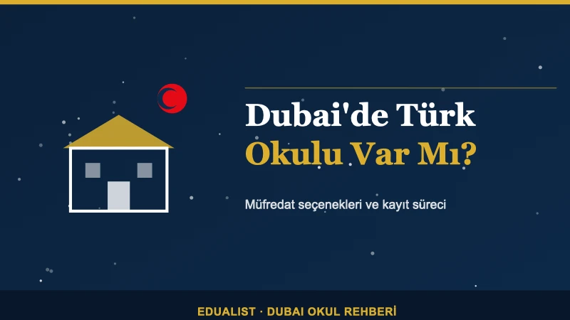 Dubai'de Türk Okulu Var Mı?