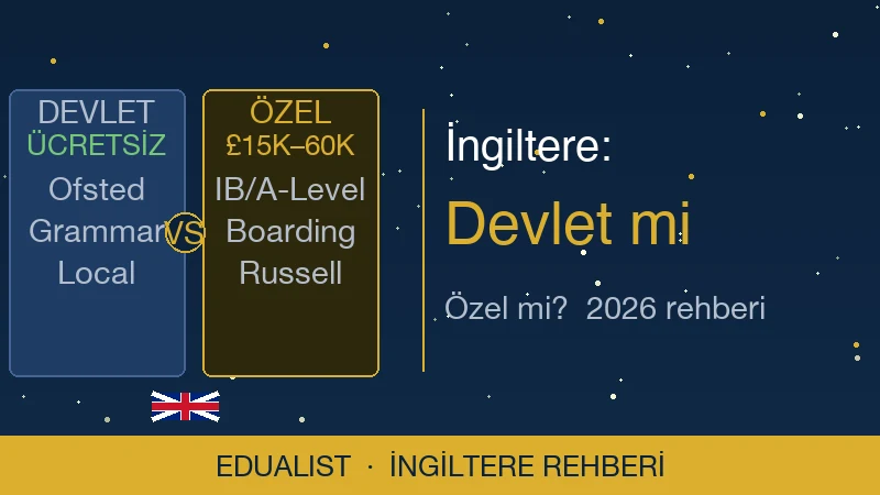 İngiltere Devlet mi Özel mi Okul Rehberi 2026